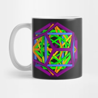Gmtrx Seni Lawal nested Platonic solids Mug